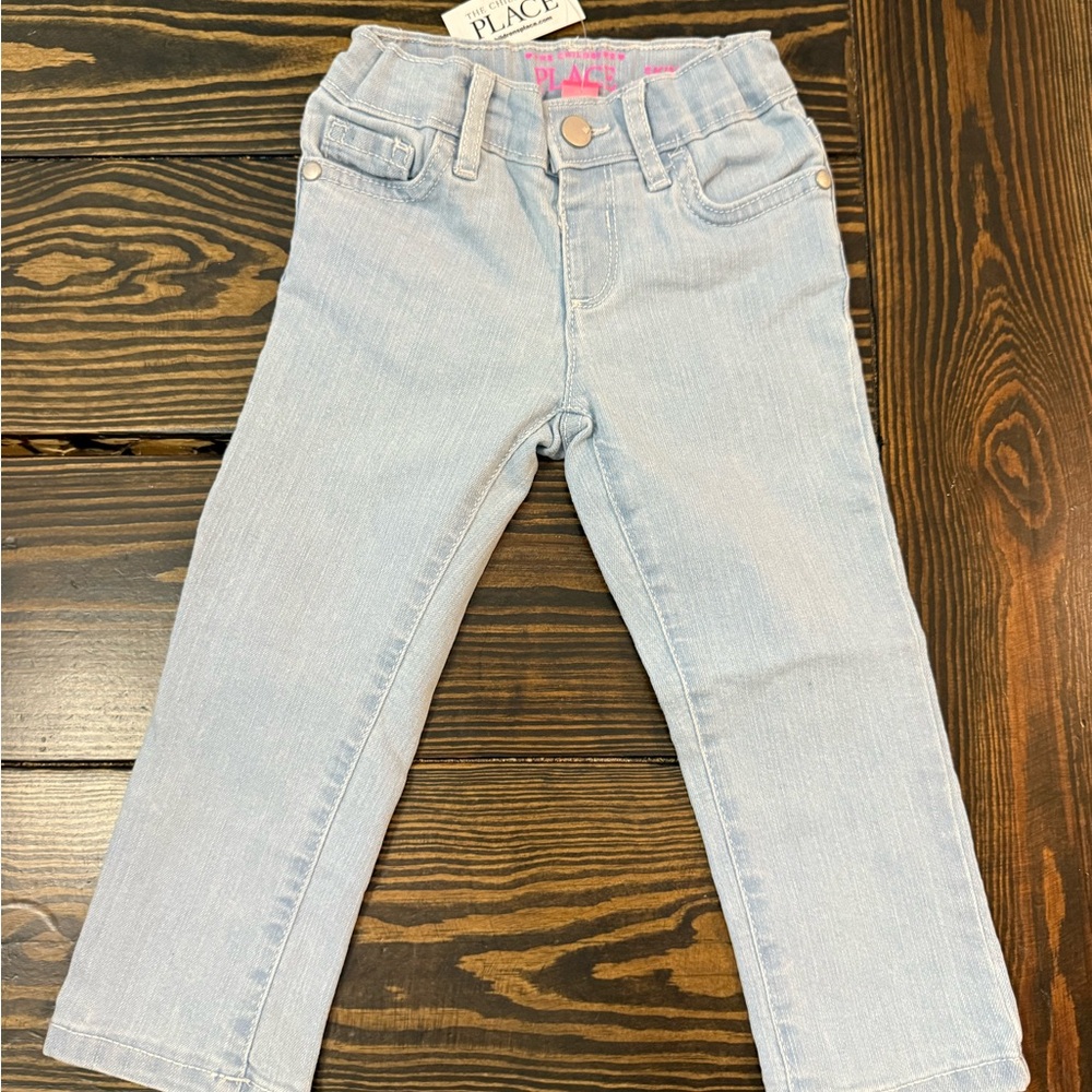 The Children's Place Toddler Denim Jeans NWT 2T - Picture 5 of 7